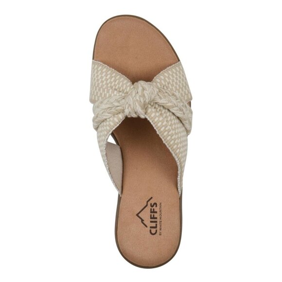 Cliffs by White Mountain Women's Blinding Slide Slip-on Sandals - Picture 4 of 4